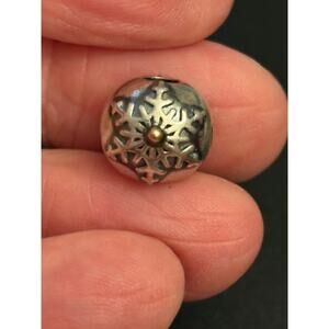 Pandora Snowflake Charm Sterling Silver S925 ALE